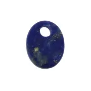 Paillette ovale 10x8 mm Pietra Gemma - Lapis Lazuli x1