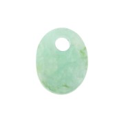 Paillette ovale 10x8 mm Pietra Gemma - Amazonite x1