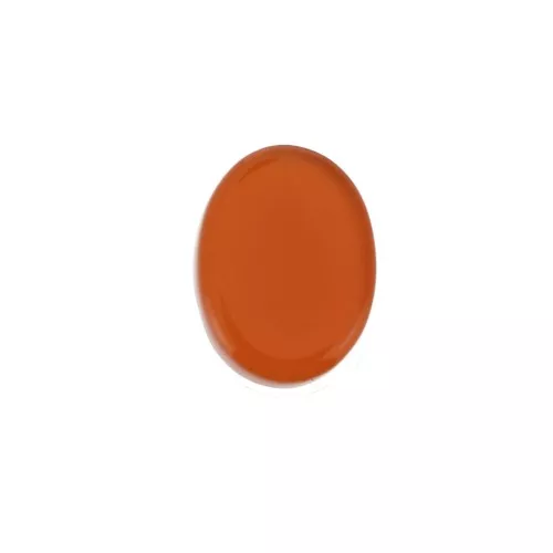 Paletto ovale 8x6 mm Pietra Gemma tinta - Agata rossa x1
