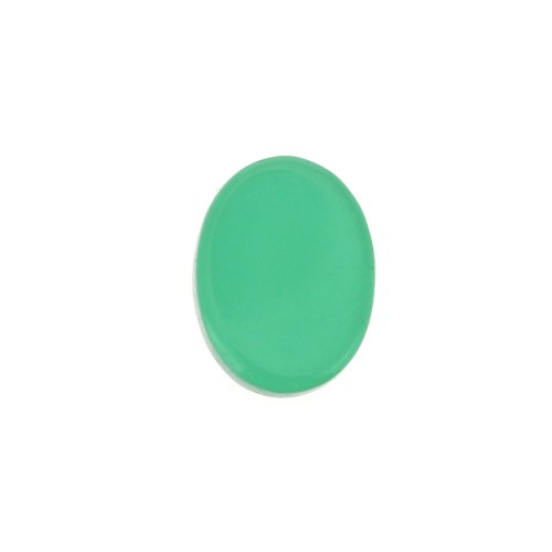 Paletto ovale 8x6 mm Pietra Gemma - Agata verde x1