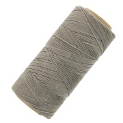 Bobina di filo cerato Linhasita per micro macramè 0,75 mm - Taupe Grey (544) x228m