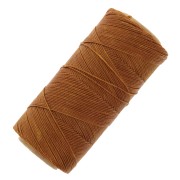 Bobina cerata Linhasita per micro macramè 0,75 mm - Camel Brown (498) x228m|raw }}
