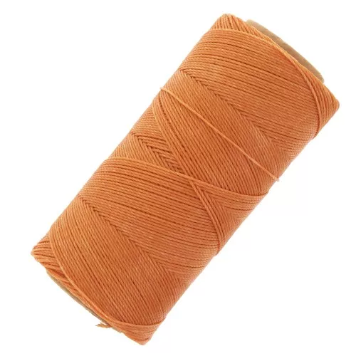 Bobina di filo cerato Linhasita per micro macramè 0,75 mm - Melone (217) x228m