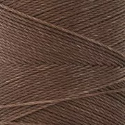 Bobina di filo cerato Linhasita per micro macramè 0,75 mm - Cedro (511) x228m