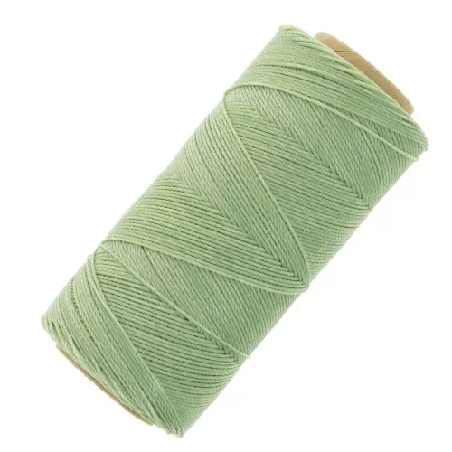 Bobina di filo cerato Linhasita per micro macramè 0,75 mm - Lichene (397) x228m