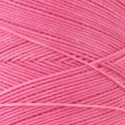 Bobina di filo cerato Linhasita per micro macramè 0,75 mm - Rosa (915) x228m