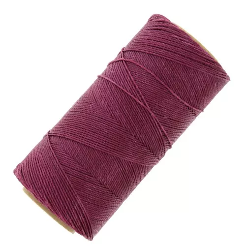 Bobina di filo cerato Linhasita per micro macramè 0,75 mm - Violine (368) x228m