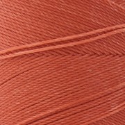 Bobina di filo cerato Linhasita per micro macramè 0,75 mm - Terracotta (35) x228m