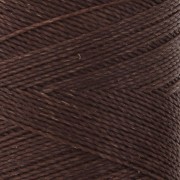 Bobina di filo cerato Linhasita per micro macramè 0,5 mm - Pecan (649) x335m