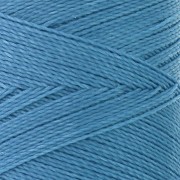 Bobina di filo cerato Linhasita per micro macramè 0,5 mm - Sky Blue (721) x335m