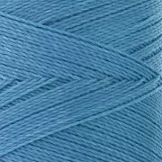 Bobina di filo cerato Linhasita per micro macramè 0,5 mm - Sky Blue (721) x335m