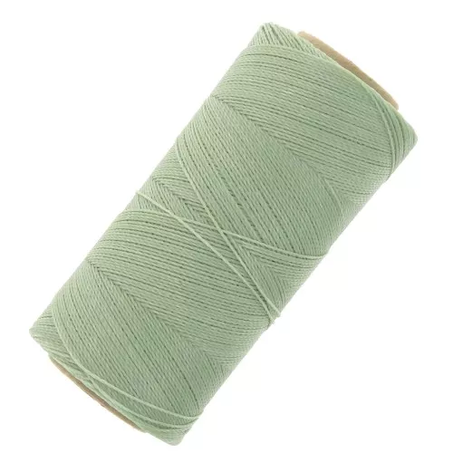 Bobina di filo cerato Linhasita per micro macramè 0,5 mm - Lichene (397) x335m
