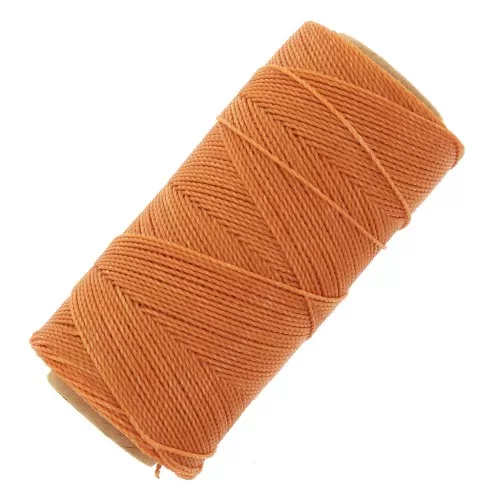 Bobina di filo cerato Linhasita per micro macramè 1 mm - Melone (217) x168m