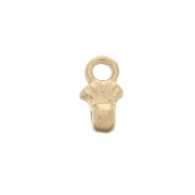 Cymbal - Terminale per Rocaille Miyuki 8/0 4x7 mm Pilos Dorato Rosa x1|raw }}