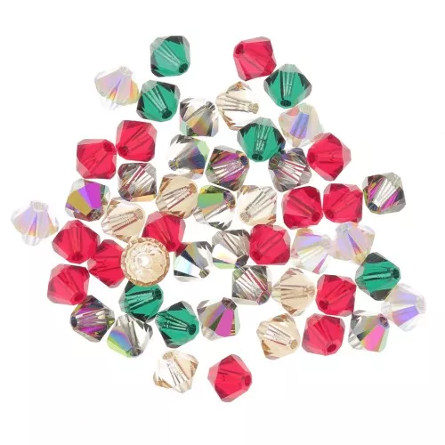 Mix di Biconi PureCrystal 5328 mm. 4 Natale x50