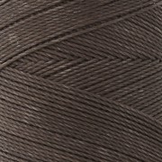 Bobina di filo cerato Linhasita per micro macramè 0,75mm Chocolate Brown (583) x228m