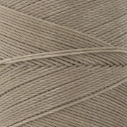 Bobina di filo cerato Linhasita per micro macramè 0,75 mm - Greige (04) x228m