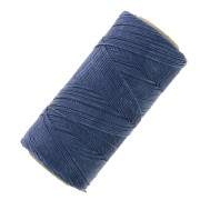 Filo cerato Linhasita per micro macramè 0.75 mm Blu Jean foncé (275) x228m