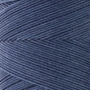 Bobina di filo cerato Linhasita per micro macramè 0,75 mm - Denim (1037) x228m