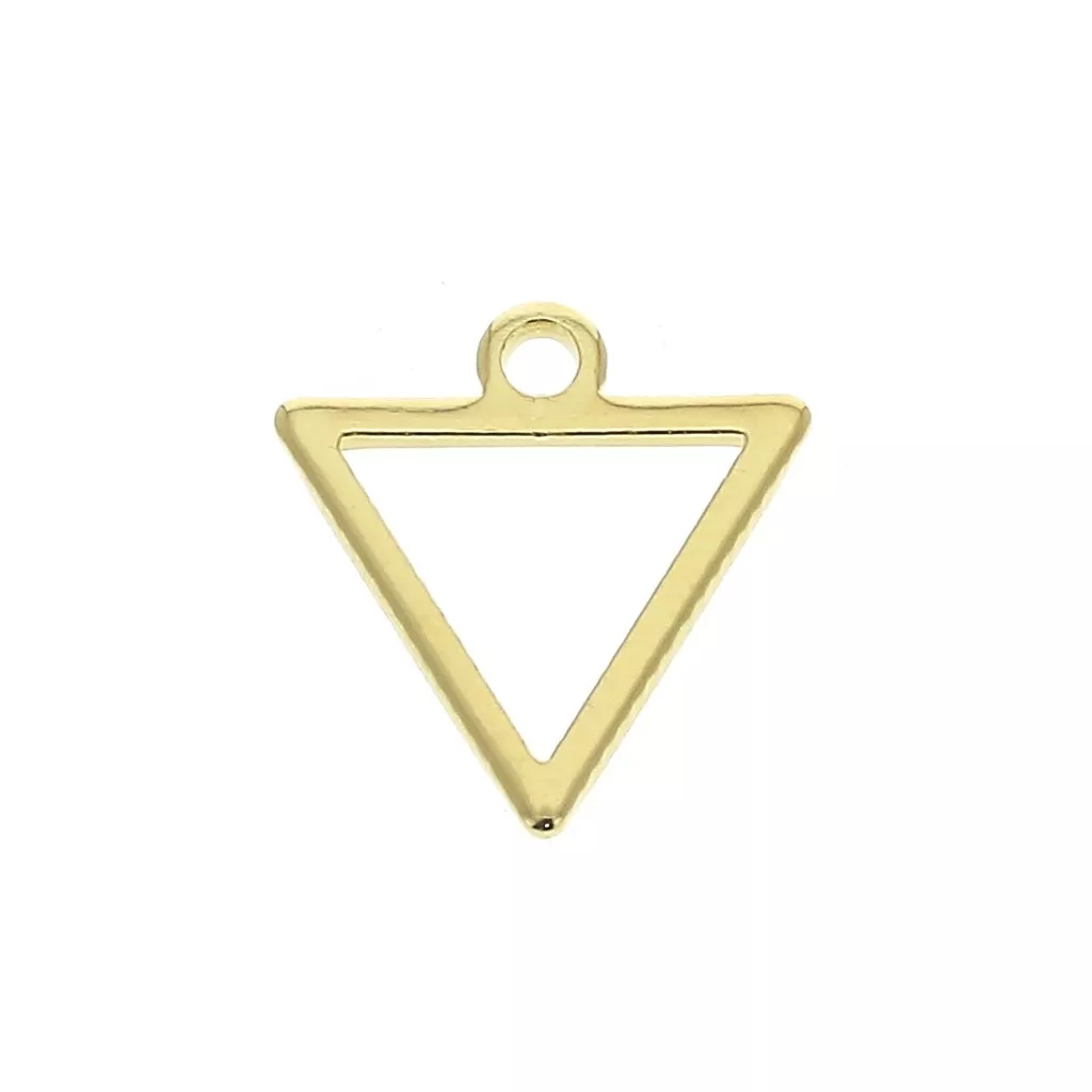 Ciondolo Lettere Alfabeto 8 Mm Anello Chiuso - L - Placcato Oro 3 Micron X1 P 237911 - Foto 6