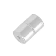 Chiusura magnetica mm. 7x4 rodiato x1