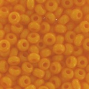 Perla Preciosa 11/0 da 2 mm - Arancione opaco x 20 g