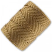 Filo C-Lon Beading Cord 0,50 mm Antique Gold x84m
