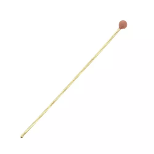 Chiodo a testa di sfera in resina époxy 2 mm - 40x0.6 mm - Dorato - Salmone x1