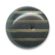 Perla tonda piatta natural effect mm. 16 Dark Koron x1