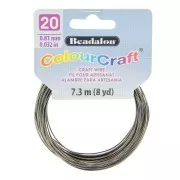 Filo di rame tondo ColourCraft Wire 0.81 mm - Gunmetal x7.3 m