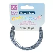 Filo di rame tondo ColourCraft Wire 0.64 mm - Grigio x9.1 m
