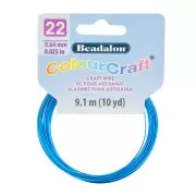Filo di rame tondo ColourCraft Wire 0.64 mm - Turchese x9.1 m
