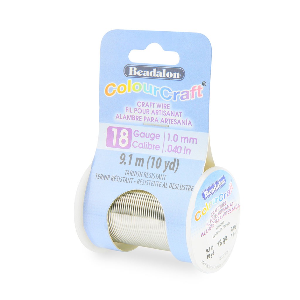 ColourCraft Wire, 26 Gauge (0.017 in, 0.40 mm), Brown, 27.4