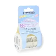 Filo di rame tondo ColourCraft Wire 0.64 mm - Argento anti-macchia x18.3 m