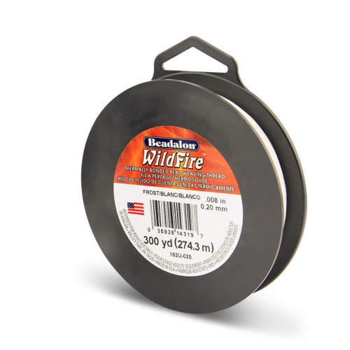 Filo nylon trecciato WildFire mm. 0.20 Bianco x274.3 m