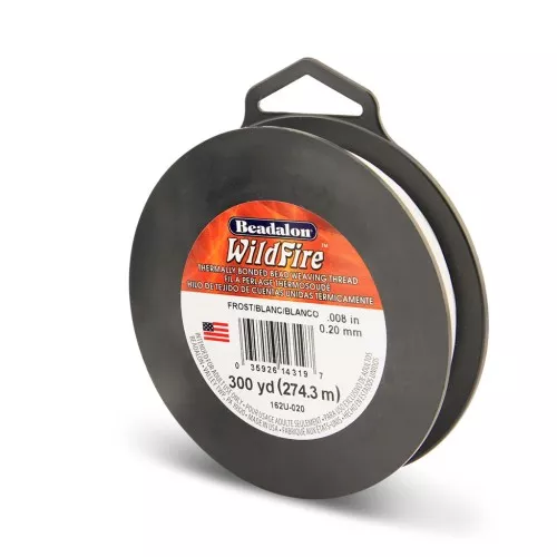 Filo nylon trecciato WildFire mm. 0.20 Bianco  x274.3 m