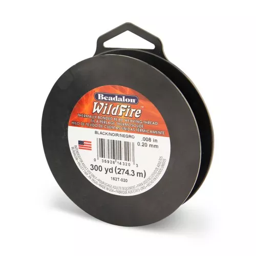 Filo nylon trecciato WildFire mm. 0.20 Nero x274.3 m