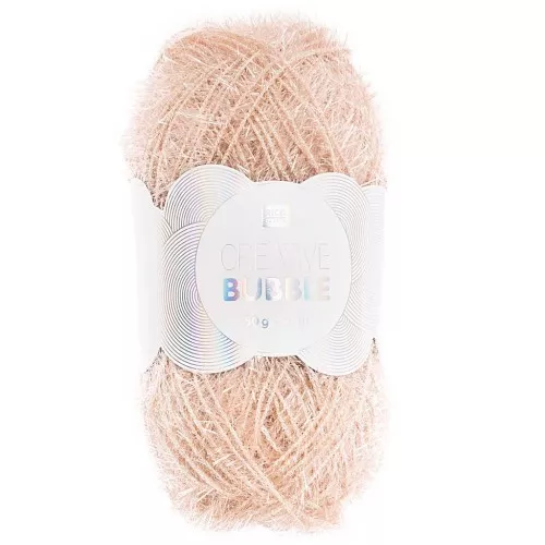 Creative Bubble - Filo per spugna tawashi Arancione Sabbia x50g