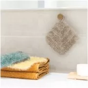 Creative Bubble - Filo per spugna tawashi Arancione Sabbia x50g