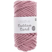 Bobina di corda in cotone per macramè 4 mm - Creative Cotton Cord - Lilas x 25m|raw }}