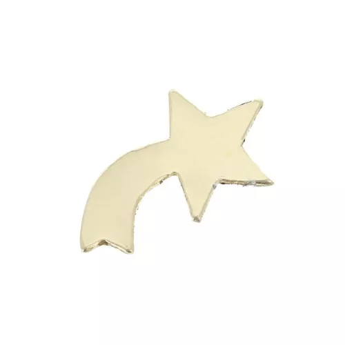 Elemento a stella cadente da incollare sul lato destro12 mm en Gold filled x1