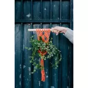 Bobina di corda 4mm cotone riciclato per macramè - DMC Eco Vita 12 -Arancione x55m