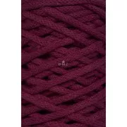 Bobina di corda 4mm cotone riciclato per macramè - DMC Eco Vita 12 - Prugna x55m