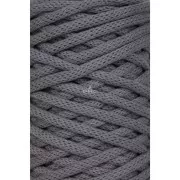 Bobina di corda 4mm cotone riciclato per macramè - DMC Eco Vita 12 - Grigio x55m