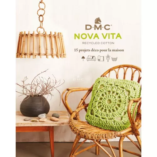 CatalogoDMC Nova Vita Recycled Cotton - 15 progetti di decorazione per la casa x1