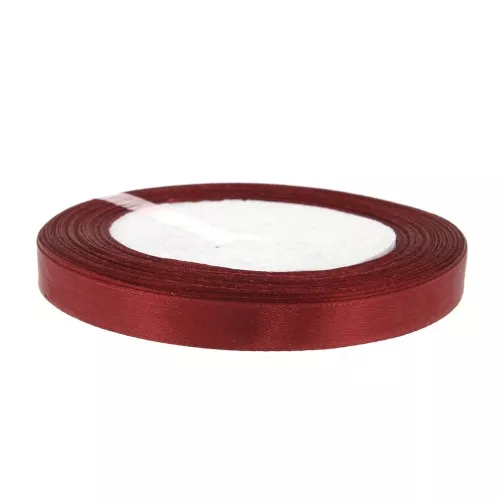 Nastro satinato 10 mm Bordeaux x 20 m