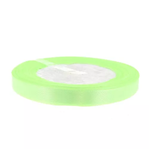 Nastro satinato 10 mm Verde Fluo x 20 m
