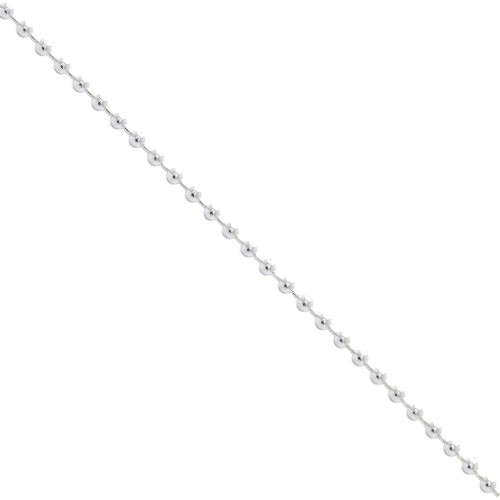 Catena con palline 1.9 mm Argento 925 x 50 cm