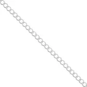 Catena maglia gourmette 2.5 mm in Argento 925 x50cm