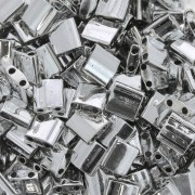 Miyuki Tila Beads 5x5x1.9 mm TL-55006- Crystal Full Labrador x10g